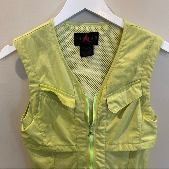 Air Jordan Heatwave Flight Suit Romper Neon Yellow Womens XS - Picture 2 of 6